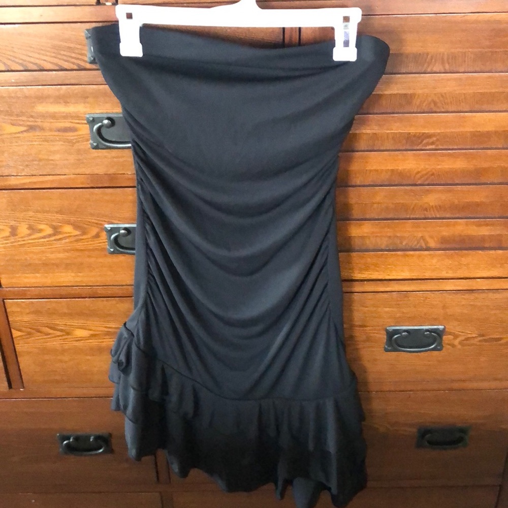 Express strapless dress